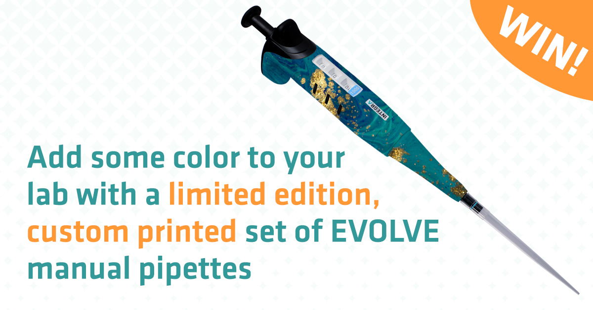 Win a limited edition EVOLVE manual pipette starter pack